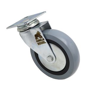 چرخ گردان  مدل گوریلا کد yp lastici kafi 120mm